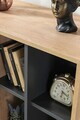 Consola, Hanah Home, Şile 4109, 100x83x44 cm, PAL, Stejar safir / Antracit