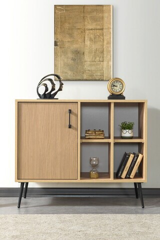 Consola, Hanah Home, Şile 4110, 100x83x44 cm, PAL, Maro