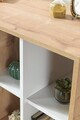 Consola, Hanah Home, Şile 4111, 100x83x44 cm, PAL, Stejar Safir / Alb