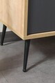 Consola, Hanah Home, Şile 4609, 160x83x44 cm, PAL, Stejar safir / Antracit