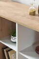 Consola, Hanah Home, Şile 4611, 160x83x44 cm, PAL, Stejar Safir / Alb