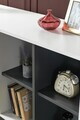 Consola, Hanah Home, Şile 4612, 160x83x44 cm, PAL, Alb / Antracit
