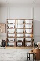 Corp biblioteca, Hanah Home, Evm 8303, 180x187x30 cm, PAL, Maro