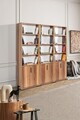 Corp biblioteca, Hanah Home, Evm 8303, 180x187x30 cm, PAL, Maro