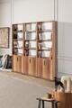 Corp biblioteca, Hanah Home, Evm 8303, 180x187x30 cm, PAL, Maro