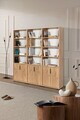 Corp biblioteca, Hanah Home, Evm 8305, 180x187x30 cm, PAL, Maro