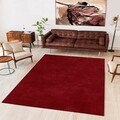 Covor, Wookece1270, 160x230 cm, Poliester, Rosu claret