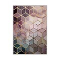 Covor, Wookece320, 80x150 cm, Poliester, Liliac / Mov / Bej / Crem / Auriu