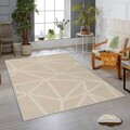 Covor, Wookece474, 80x150 cm, Poliester, Crem