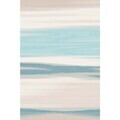 Covor, Eexfab1112-Klm, 80x200 cm, Bumbac, Crem / Albastru