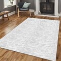 Covor, Eexfab727-Klm, 120x180 cm, Bumbac, Crem / Gri