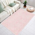 Covor, Eexfab797-Pink, 80x250 cm, Bumbac, Roz