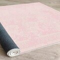 Covor, Eexfab797-Pink, 80x250 cm, Bumbac, Roz