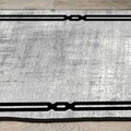 Covor, Eexfab800-Klm, 180x280 cm, Bumbac, Gri/Negru