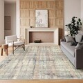 Covor, Exfab288-Klm, 120x180 cm, Bumbac, Nurcă / Verde / Gri