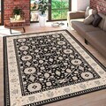 Covor, Woosonıl006, 160x230 cm, Bumbac, Crem / Cămilă / Gri / Negru