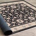 Covor, Woosonıl006, 180x280 cm, Bumbac, Crem / Cămilă / Gri / Negru