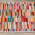 Covor, Woosonıl028, 160x230 cm, Bumbac, Roz / Albastru / Cămilă / Galben / Maro