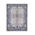 Covor, Woosonıl066, 120x180 cm, Bumbac, Crem / Gri / Bej