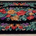 Covor, Woosonıl084, 180x280 cm, Bumbac, Roșu / Portocaliu / Verde / Negru