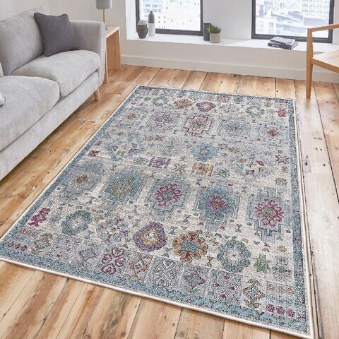 Covor, Woosonıl107, 180x280 cm, Bumbac, Multicolor