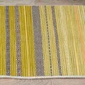 Covor, Woosonıl140, 140x220 cm, Bumbac, Alb / Galben / Verde / Negru