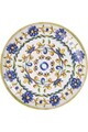 Set platouri servire desert, Hermia, 710KTP3726, Portelan, Albastru