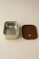 Cutie pentru pranz, Hermia, 721CBL1305, Inox, Izolat in vid, Crem