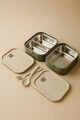 Cutie pentru pranz, Hermia, 721CBL1311, Inox, Izolat in vid, Verde