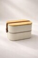 Cutie pentru pranz, Hermia, 721CBL1313, Inox, Dimensiuni: 14,5 x 18,5 x 12,5 cm / 1000 ml, Crem