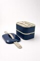 Cutie pentru pranz, Hermia, 721CBL1320, Inox, Izolat in vid, Albastru navy