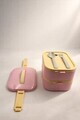 Cutie pentru pranz, Hermia, 721CBL1322, Inox, Izolat in vid, Roz pudra