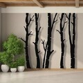 Decoratiune de perete, 5536, Metal, Dimensiune: 120 x 120 cm, Negru