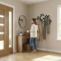 Decoratiune de perete, 3017, Metal, Dimensiune: 60 cm, Negru