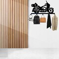 Decoratiune de perete, 3012, Metal, Dimensiune: 60 x 45 cm, Negru