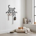 Decoratiune de perete, 3011, Metal, Dimensiune: 60 x 38 cm, Negru