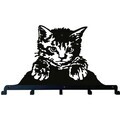 Decoratiune de perete, 3005, Metal, Dimensiune: 60 x 54 cm, Negru