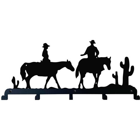 Decoratiune de perete, 3002, Metal, Dimensiune: 60 x 31 cm, Negru