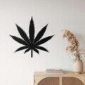 Decoratiune de perete, 5376, Metal, Dimensiune: 45 x 40 cm, Negru