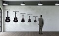 Decoratiune de perete, 5349, Metal, Dimensiune: 27 x 60 cm, Negru