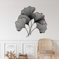 Decoratiune de perete, 5312, Metal, Dimensiune: 60 x 58 cm, Negru