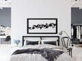 Decoratiune de perete, 5189, Metal, Dimensiune: 60 x 31 cm, Negru