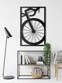 Decoratiune de perete, 5171, Metal, Dimensiune: 39 x 60 cm, Negru