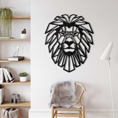 Decoratiune de perete, 5087, Metal, Dimensiune: 38 x 45 cm, Negru