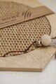 Covoraș de zgâriat pentru pisici, Paws & Whiskers, Altıgen 30- Beige, MDF, Bej