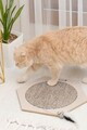 Covoraș de zgâriat pentru pisici, Paws & Whiskers, Altıgen, MDF, Gri