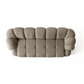 Canapea 3 locuri, Atelier del Sofa, 752EST1130, Lemn de carpen/PAL melaminat, Maro