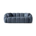 Canapea 3 locuri, Atelier del Sofa, 752EST1133, Lemn de carpen/PAL melaminat, Albastru navy