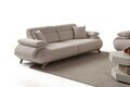 Canapea 3 locuri, Atelier del Sofa, 752EST1135, Lemn de carpen/PAL melaminat, Bej