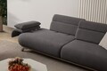 Canapea 3 locuri, Atelier del Sofa, 752EST1136, Lemn de carpen/PAL melaminat, Antracit